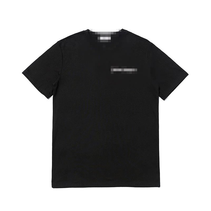 Unisex Streetwear Cotton Tee Midnight Black - Palm Angels - Cnfans - $20.32