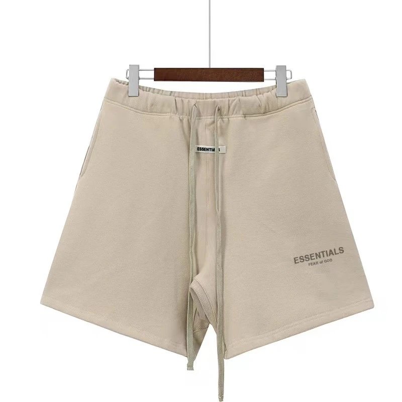 Reflective Embroidered Shorts Ivory - Gallery Image 8 - Detailed View