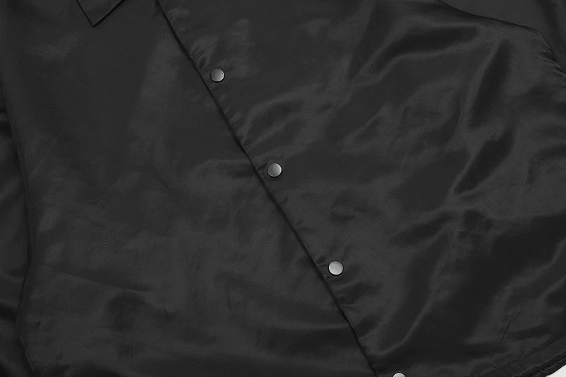 Fear of God Coach Jacket Black - Gallery Image 11 - Detailed View