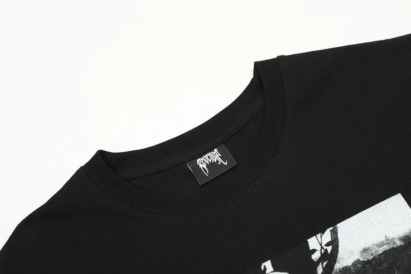 Vintage Graphic Tee Urban Style Onyx - Gallery Image 6 - Detailed View