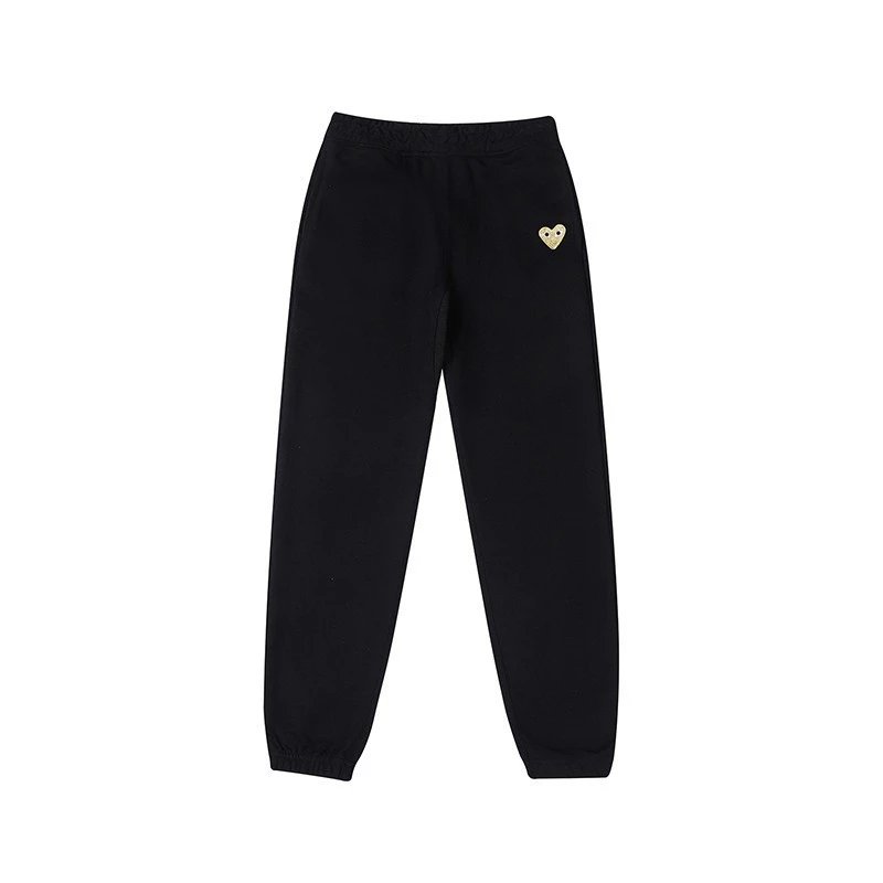 CDG Heart Embroidery Tees Multicolor - Gallery Image 9 - Detailed View