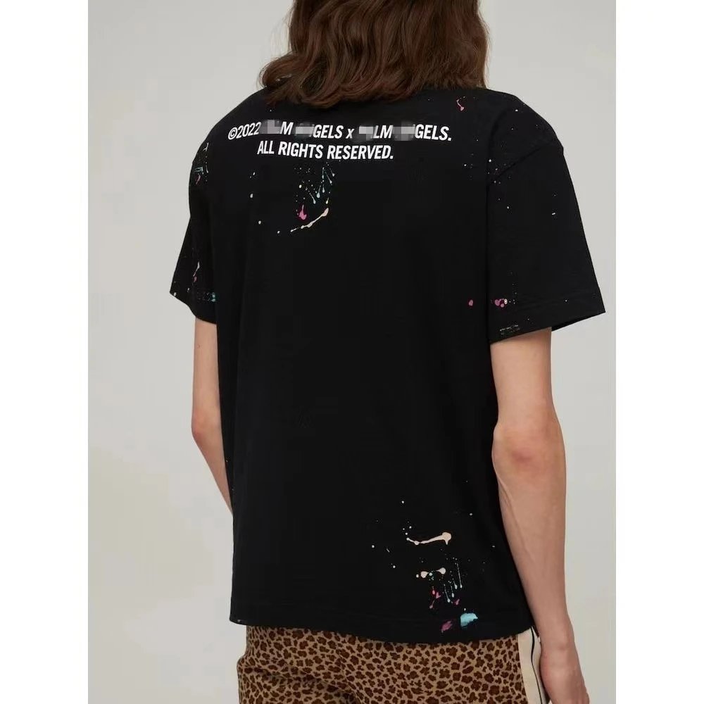 Street Style Palm Tree Tee Ink Black - Gallery Image 12 - Detailed View