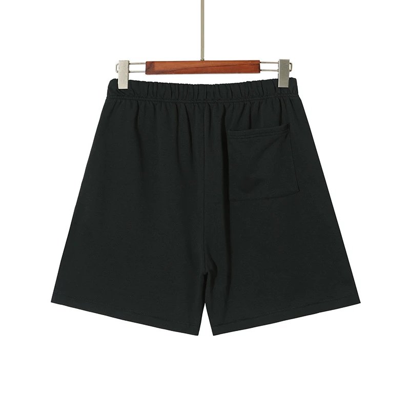 High Street Fleece Drawstring Shorts Sage - Gallery Image 7 - Detailed View