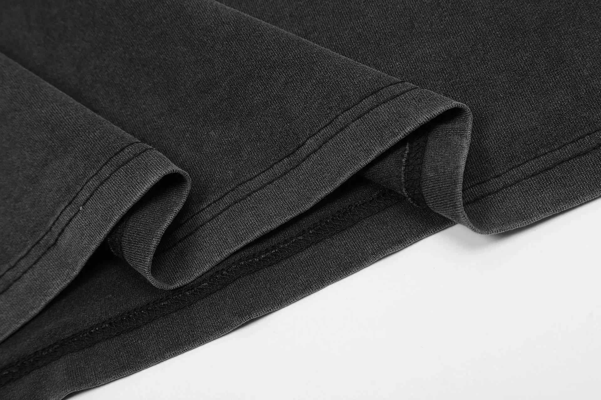 Streetwear Washed UFO Graphic Tee Charcoal - Gallery Image 10 - Detailed View