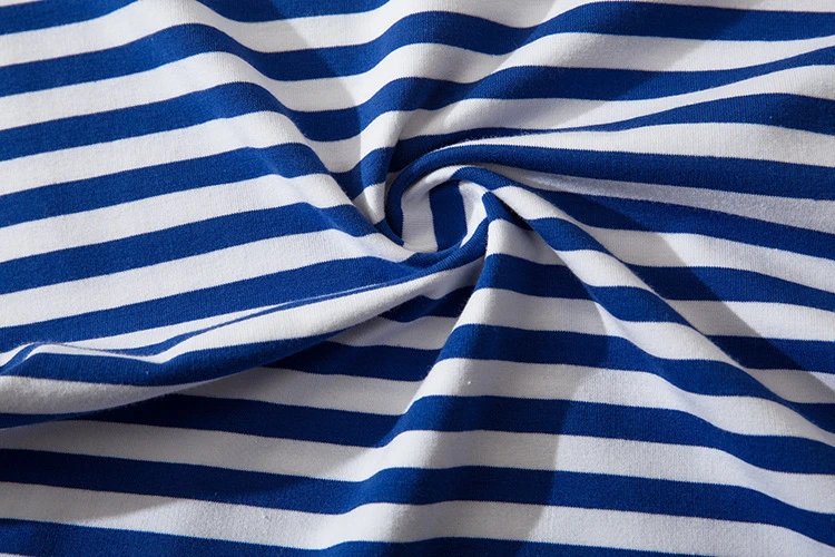 CDG Play Heart Striped Tee Multicolor - Gallery Image 10 - Detailed View