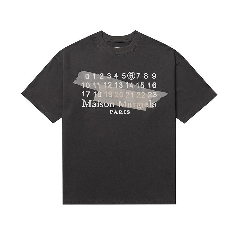 Maison Margiela Logo Tee Multicolor - Gallery Image 10 - Detailed View