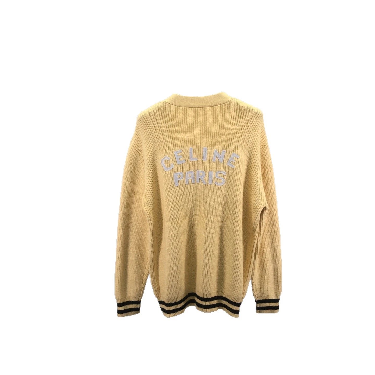 Celine Varsity Cardigan Multicolor - Gallery Image 5 - Detailed View