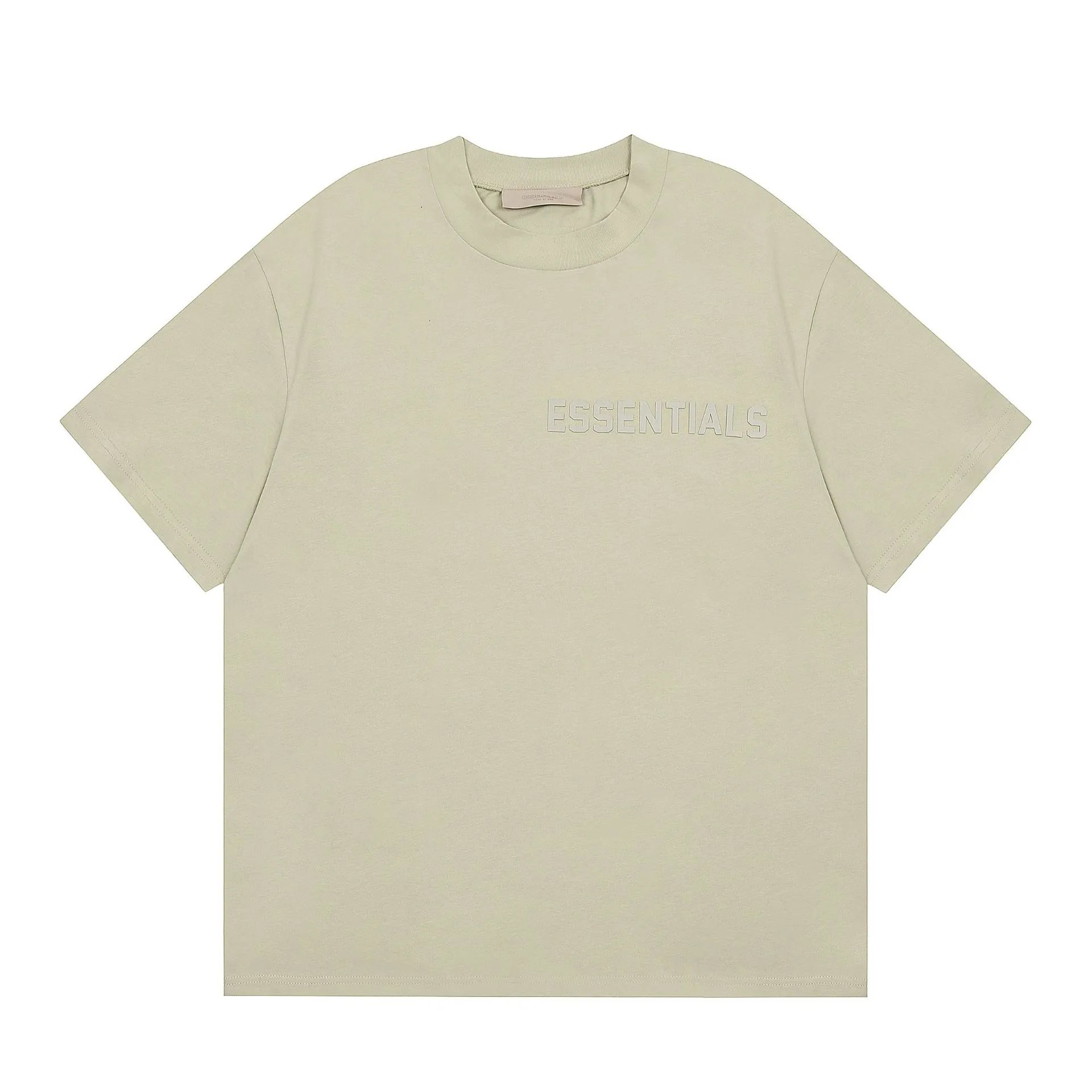 Street Style Cotton Tee Sage - Essentials - Cnfans - $22.58