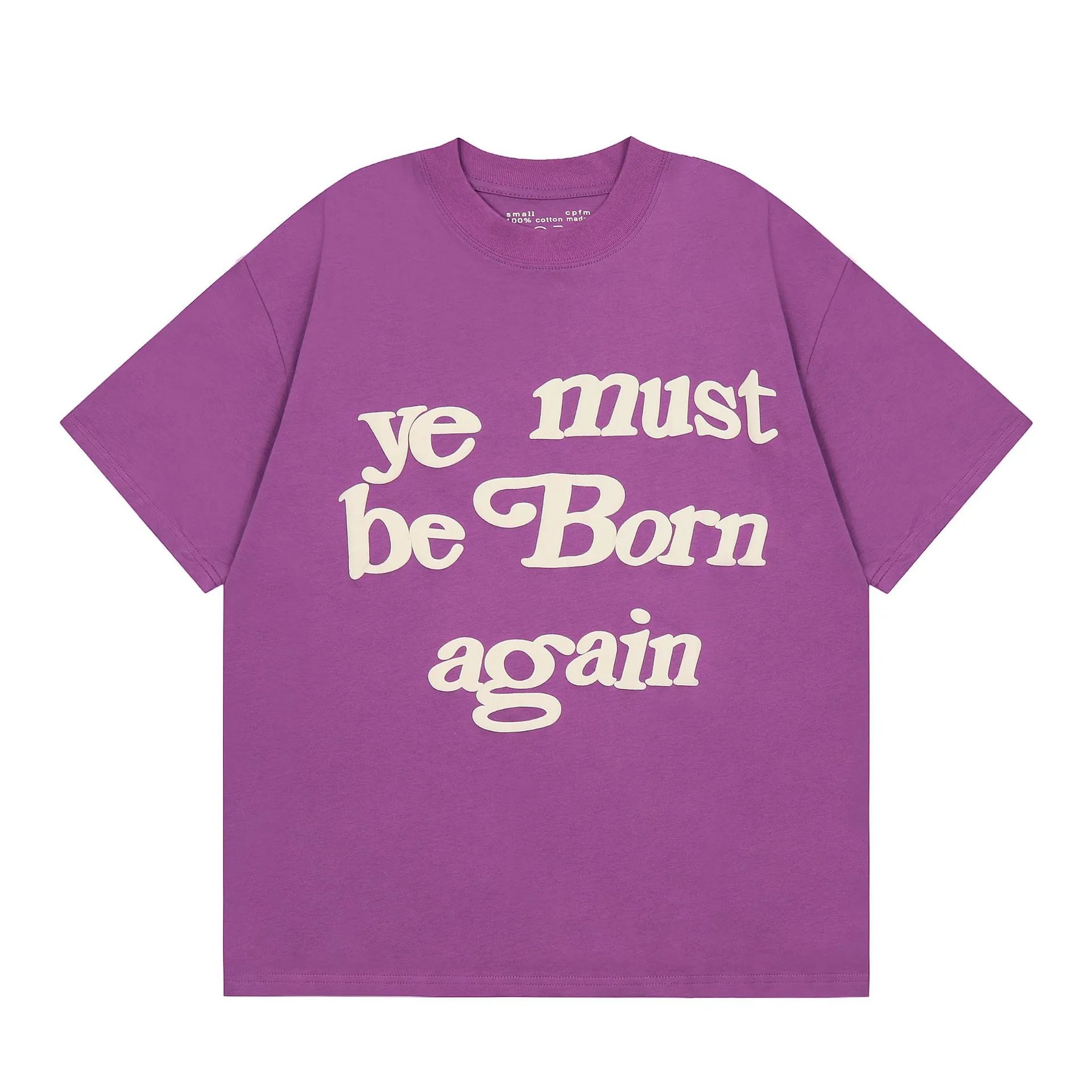 High Street Graphic Tee Purple - CPFM x Kanye West  - Cnfans - $21.61