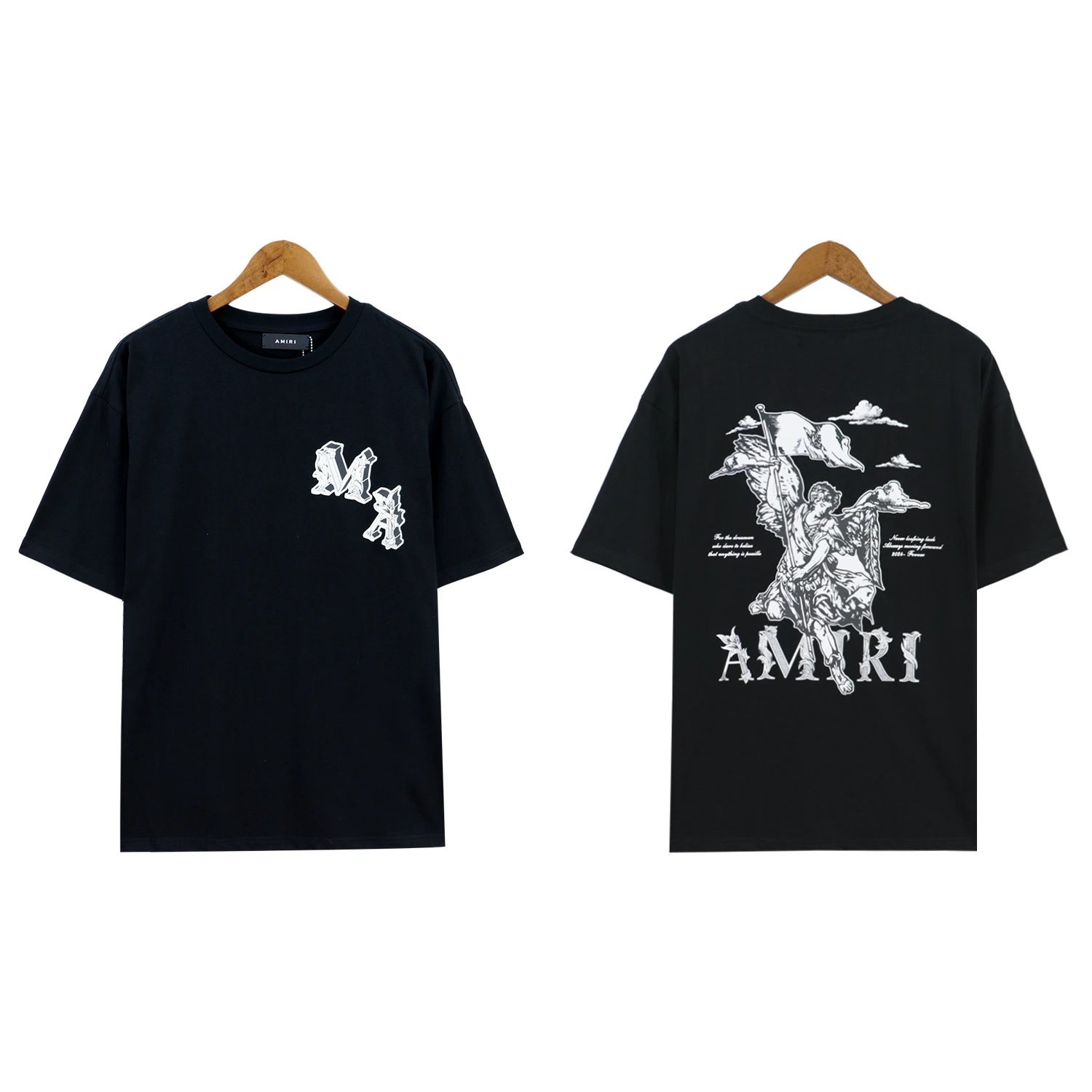 Amiri Statue Print Tee Multi - Gallery Image 2 - Detailed View