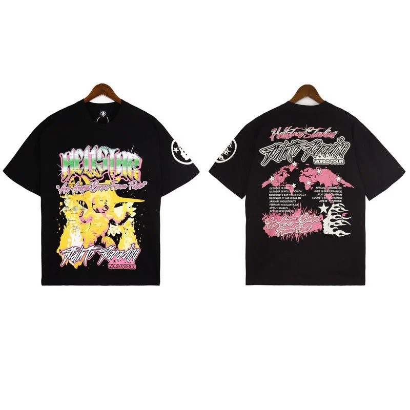 Hellstar Graffiti Tee Multi - Gallery Image 6 - Detailed View