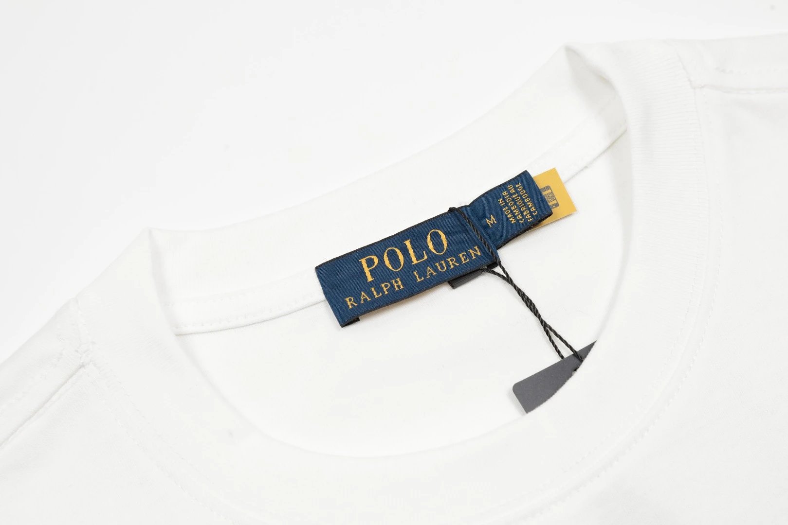 Ralph Lauren Color Polo Embroidery Tee - Gallery Image 6 - Detailed View