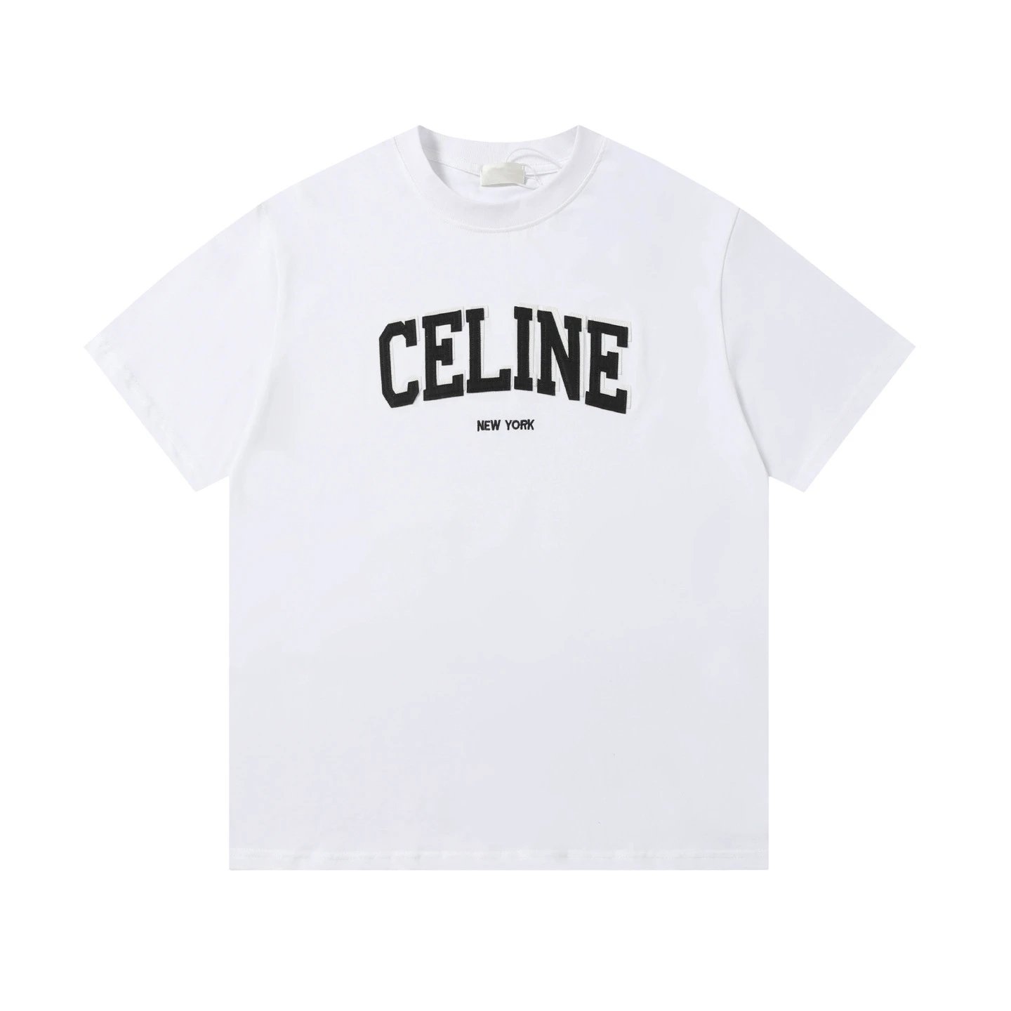 Celine Embroidered T-Shirt Multicolor - Gallery Image 4 - Detailed View