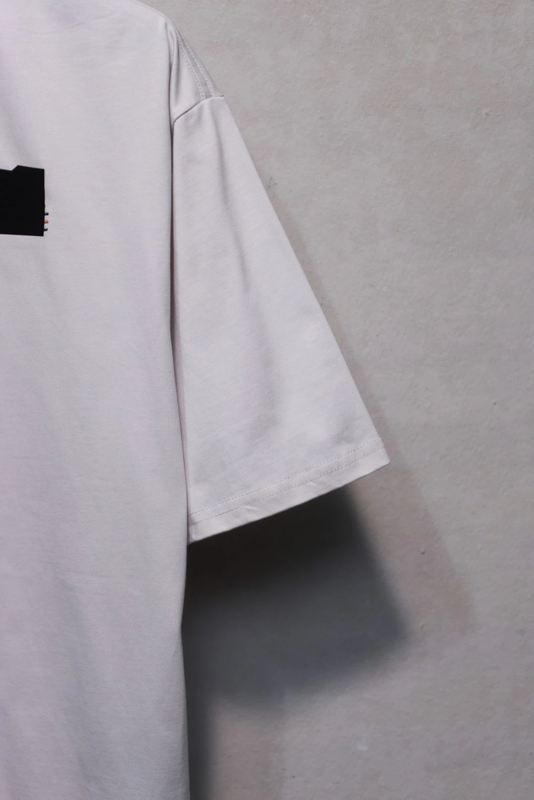 Casual Cotton Men's Short Sleeve Tee Onyx - Gallery Image 6 - Detailed View