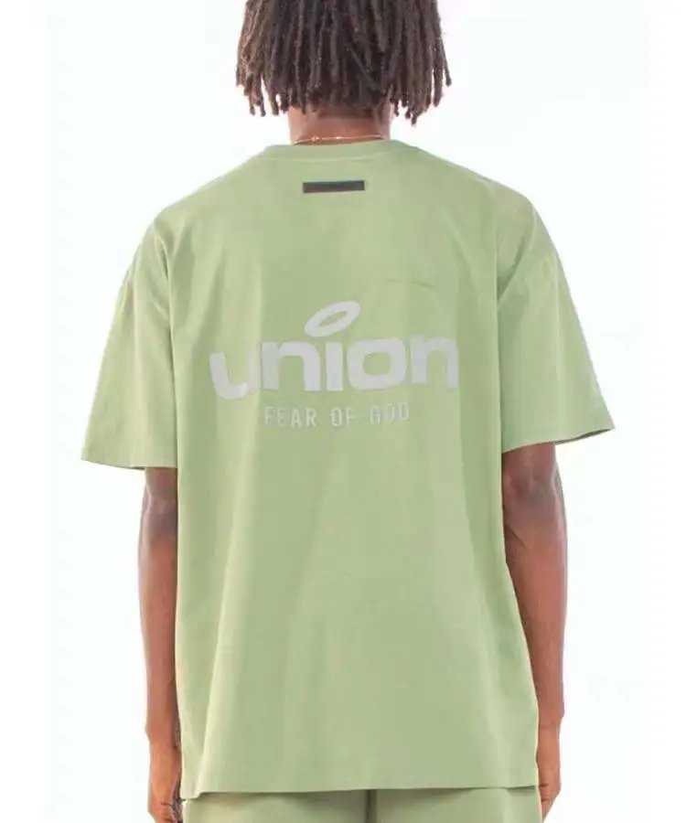 Streetwear Cotton Hip Hop Tee Ivory - Gallery Image 10 - Detailed View