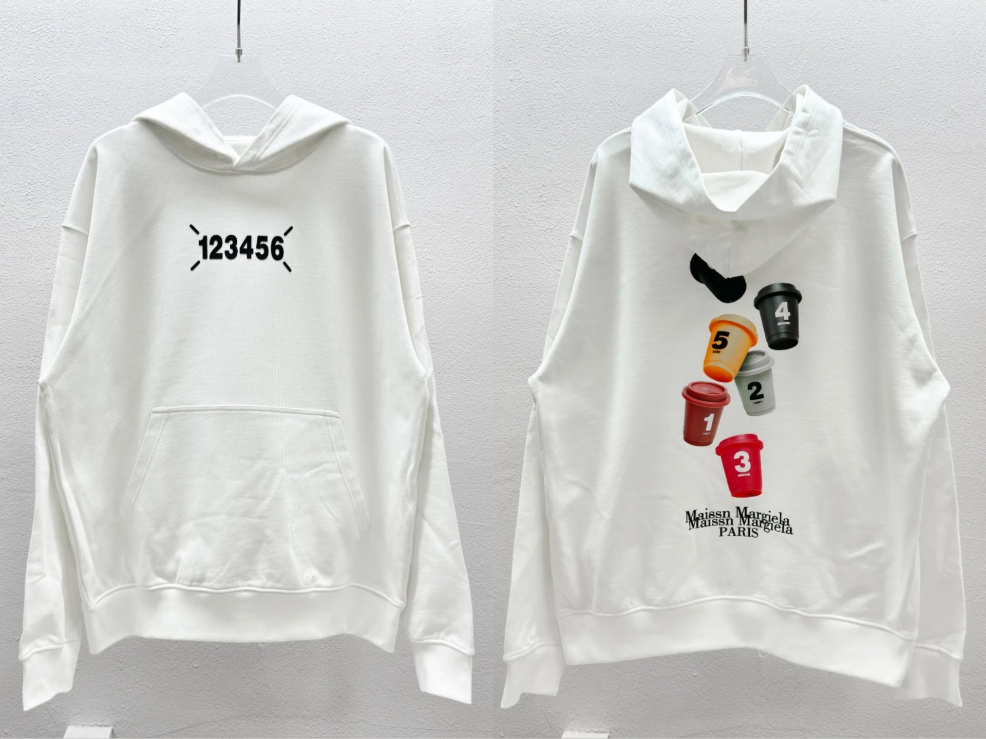 Maison Margiela Hoodie White - High Quality Product Image - Cnfans