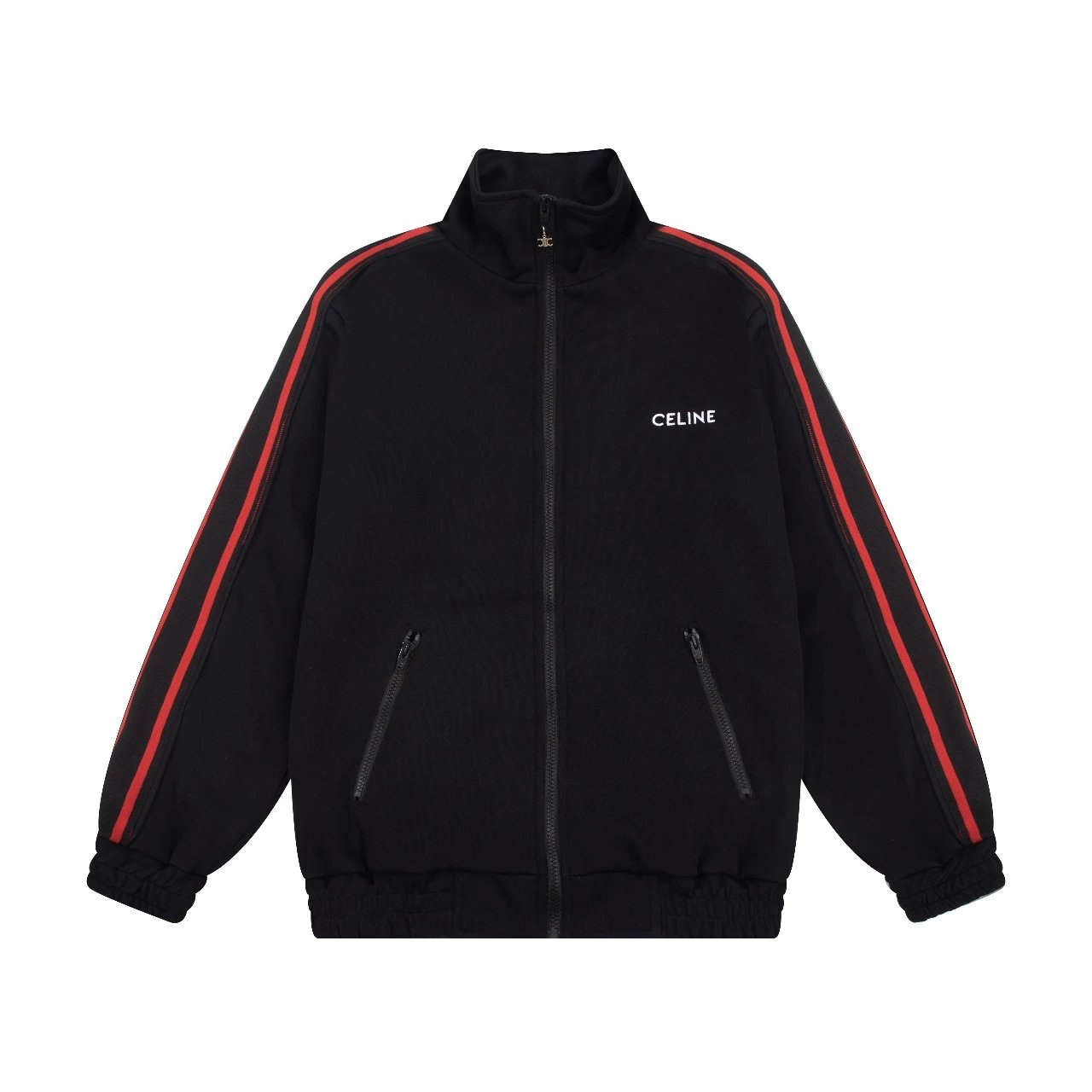 CELINE Zip-Up Jacket Black - High Quality Product Image - Cnfans