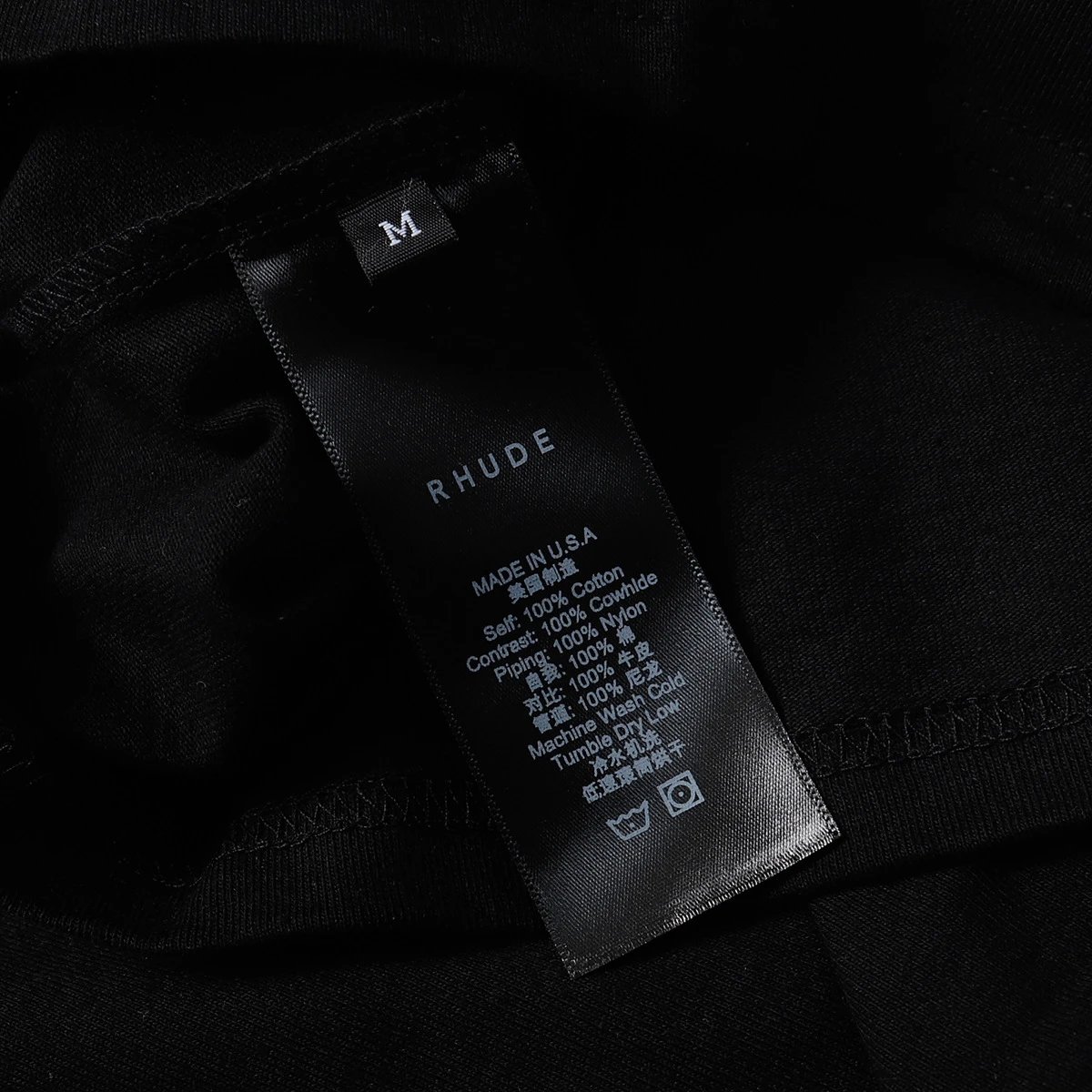 RHODE Sailboat Print T-Shirt Black - Gallery Image 10 - Detailed View