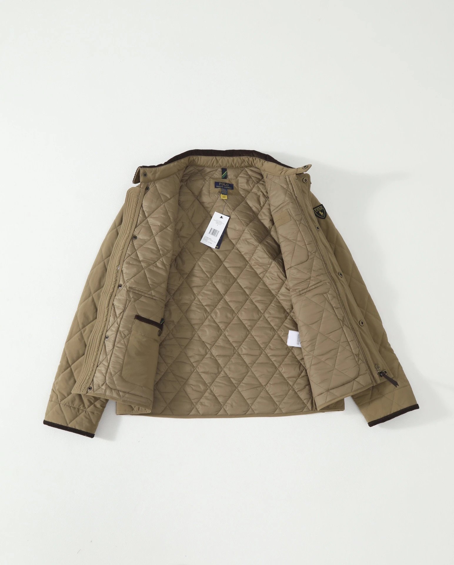 Ralph Lauren Quilted Jacket Multicolor - Gallery Image 8 - Detailed View