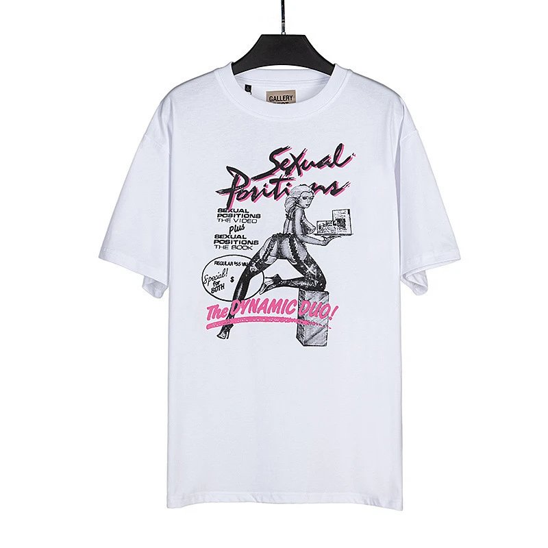 Gallery Dept Dynamic Duo T-Shirt Black/White - Gallery Image 4 - Detailed View