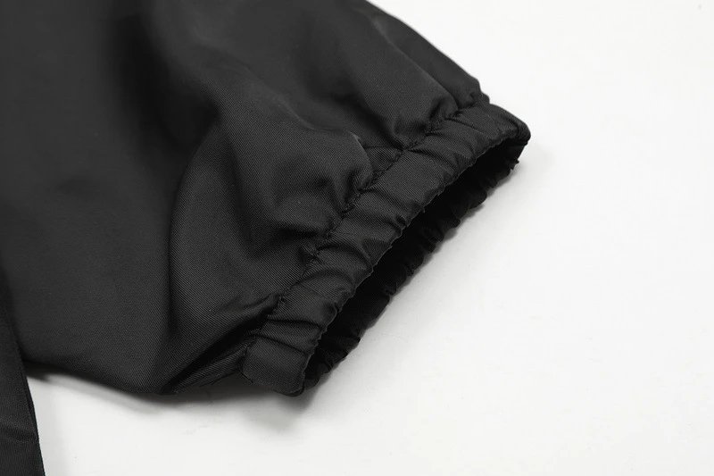 Fear of God Coach Jacket Black - Gallery Image 13 - Detailed View