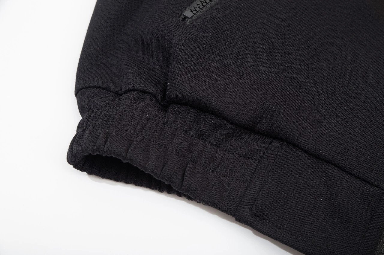 CELINE Zip-Up Jacket Black - Gallery Image 8 - Detailed View