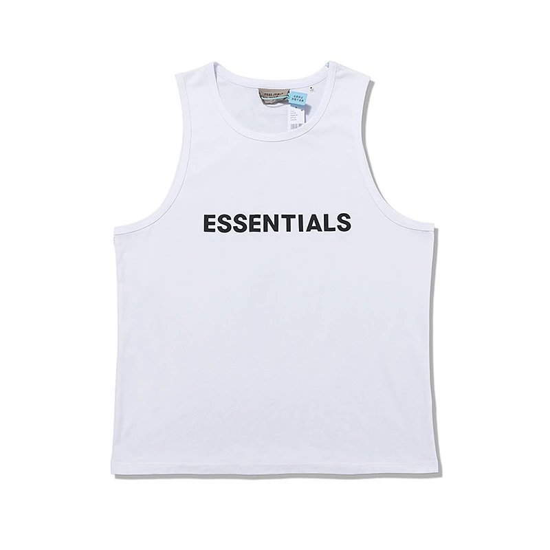 Street Cotton Sleeveless Tank Sandstone - Gallery Image 8 - Detailed View