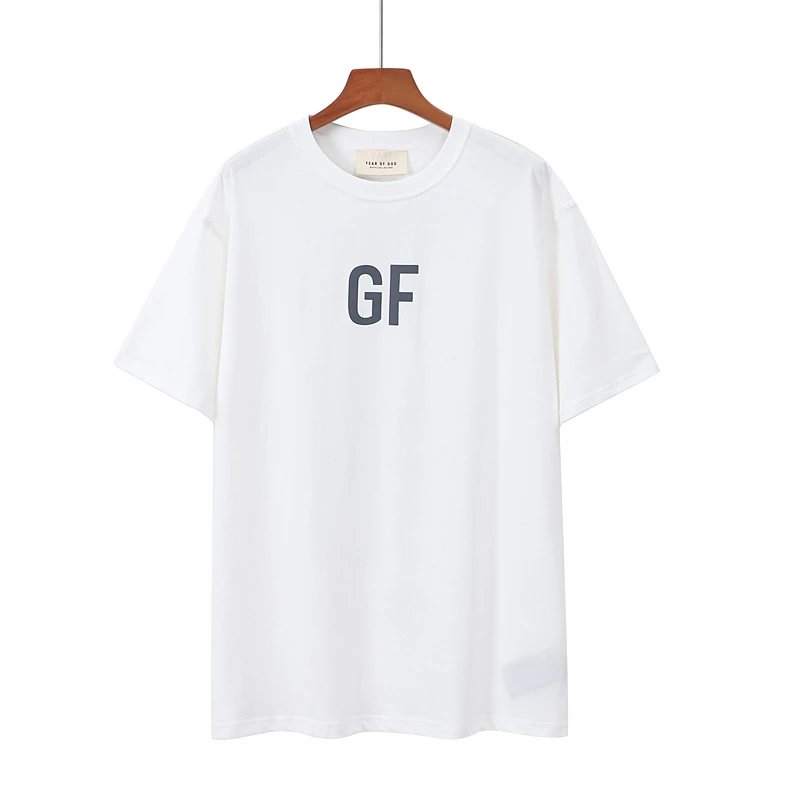 Streetwear Cotton Graphic Tee Loose Fit Jet Black - Gallery Image 5 - Detailed View