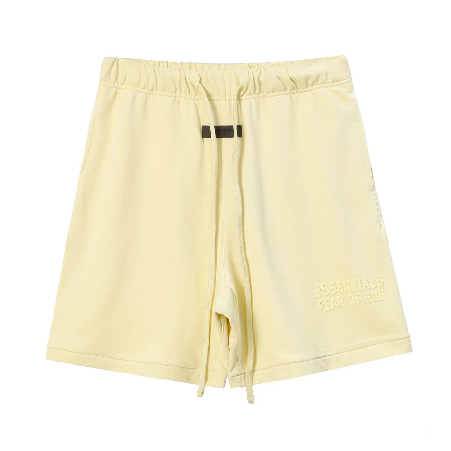 High-Street Cotton Shorts Coral - Gallery Image 8 - Detailed View