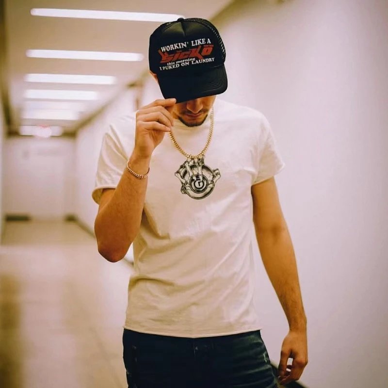 Gallery Dept Skull Print Tee Multi - Gallery Image 12 - Detailed View