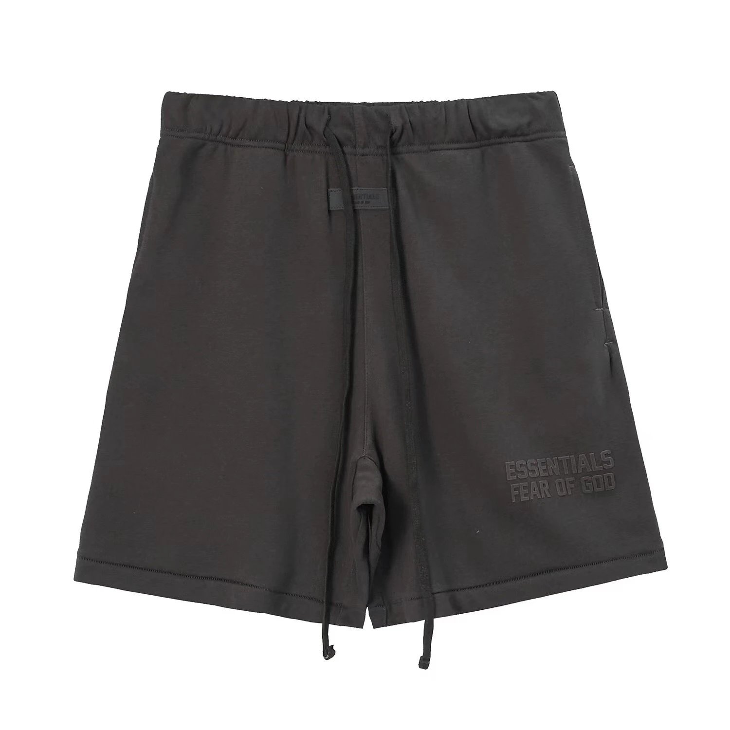 High-Street Cotton Shorts Coral - Gallery Image 6 - Detailed View