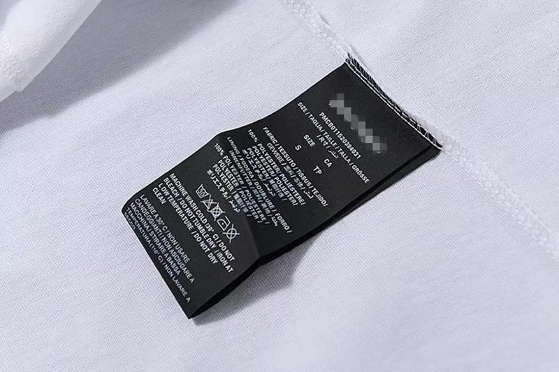 Streetwear Gothic Print Oversized Tee Ebony Black - Gallery Image 8 - Detailed View