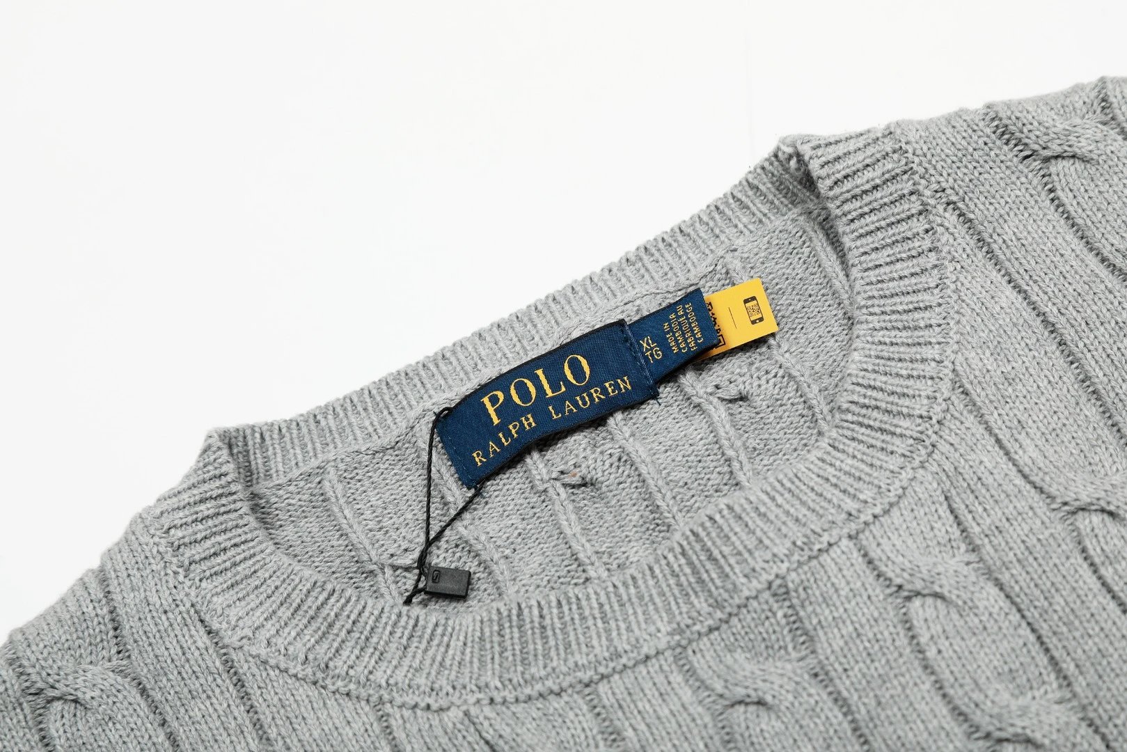 Ralph Lauren Knit Crew Tee Multicolor - Gallery Image 9 - Detailed View
