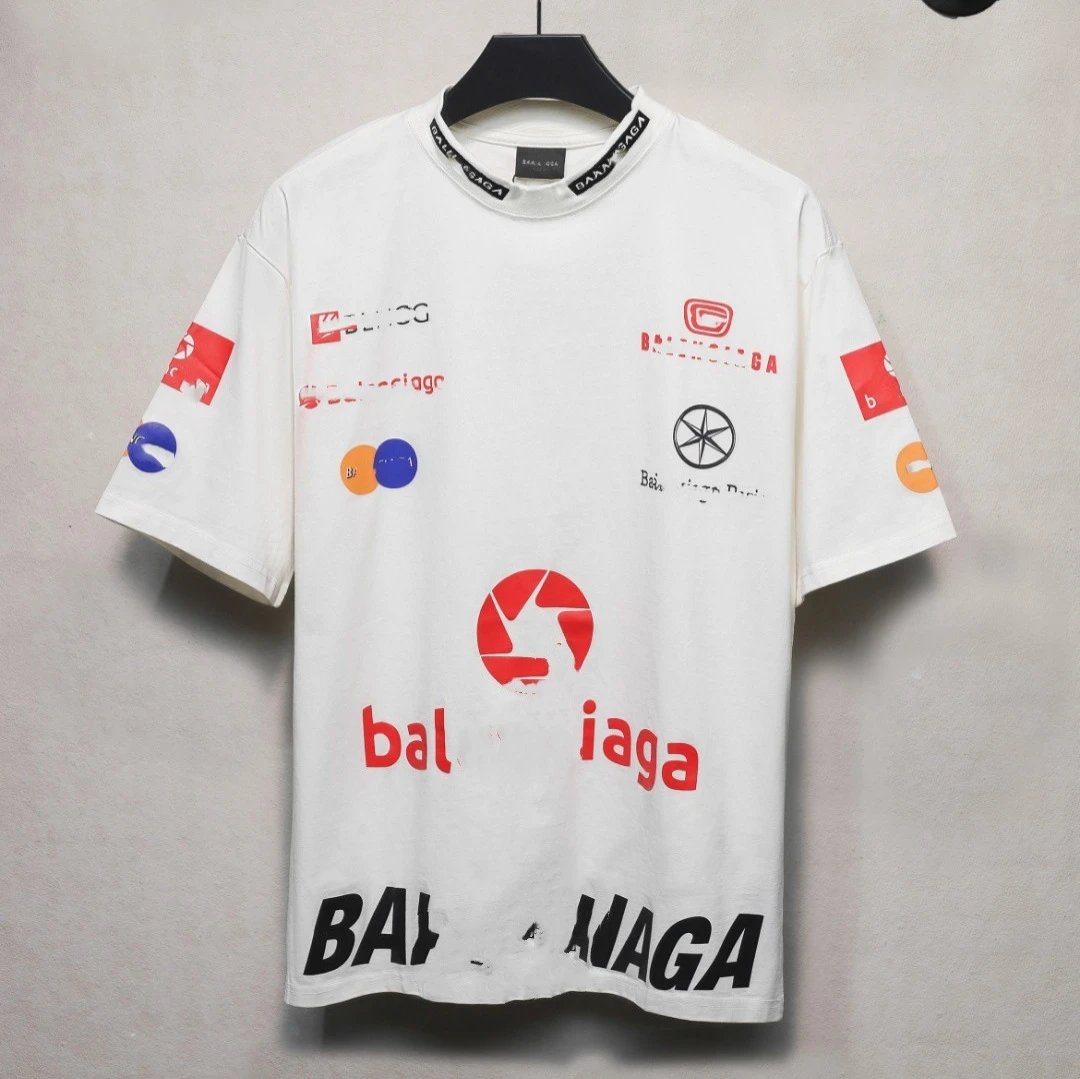 Unisex Oversized Cotton Logo Print T-Shirt, Onyx Black - Gallery Image 3 - Detailed View