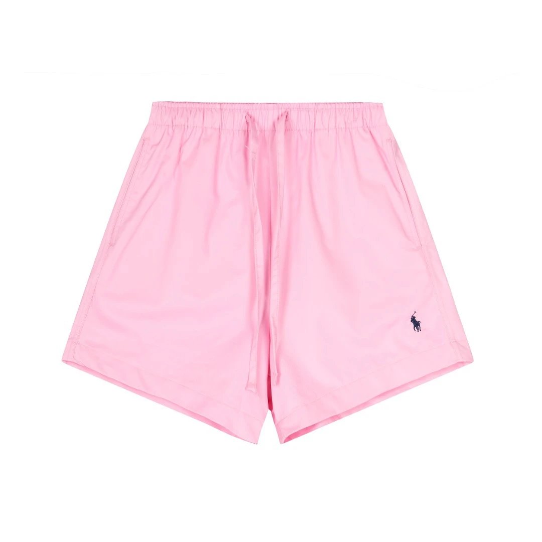 Casual Summer Beach Shorts Embroidered Rose - Ralph Lauren - Cnfans - $28.06