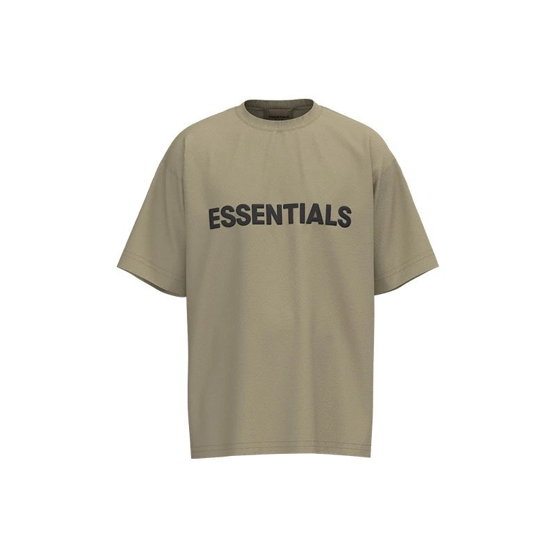 High Street Letter Tee in Taupe - Essentials - Cnfans - $21.29