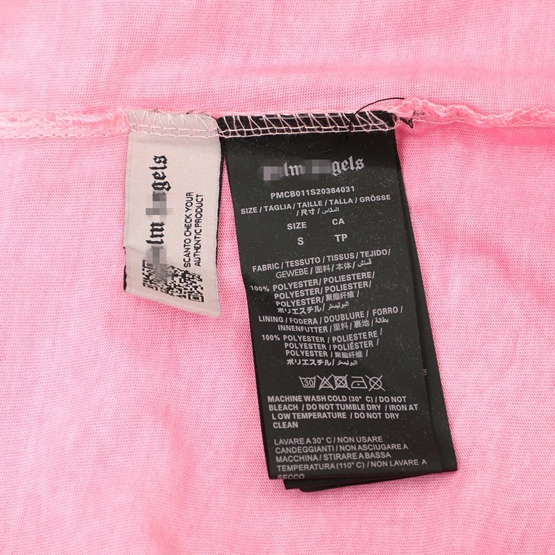 Gradient Tie Dye Oversized Cotton T-Shirt Rose Pink - Gallery Image 9 - Detailed View