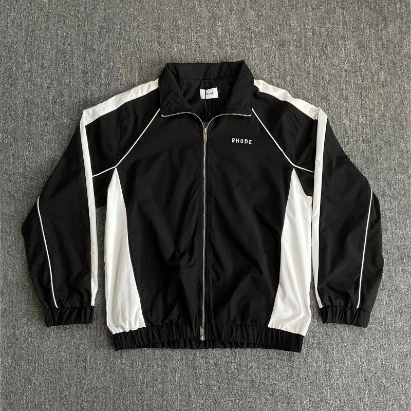 Athletic Windbreaker Tracksuit Set Unisex Pale Blue - Gallery Image 4 - Detailed View