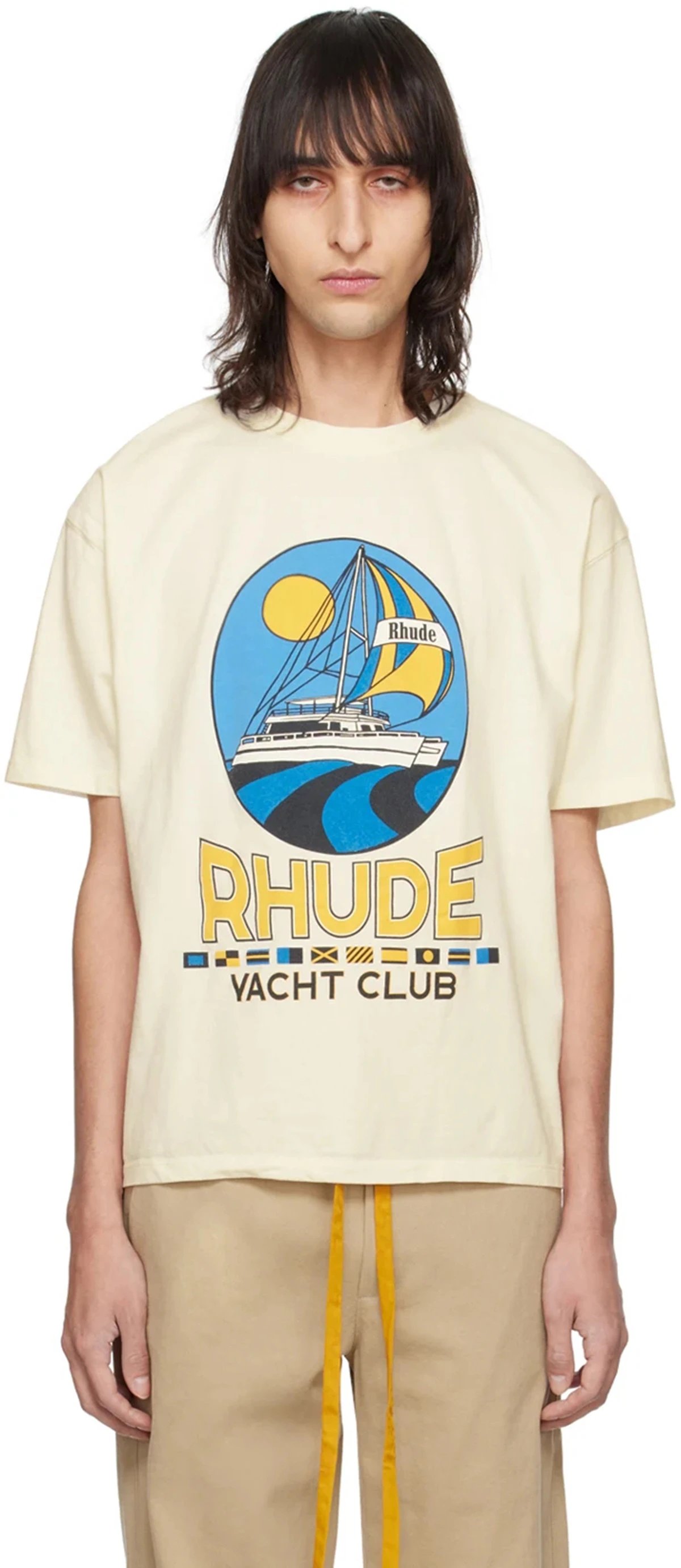 Rhude Yacht T-Shirt Multi - Gallery Image 13 - Detailed View