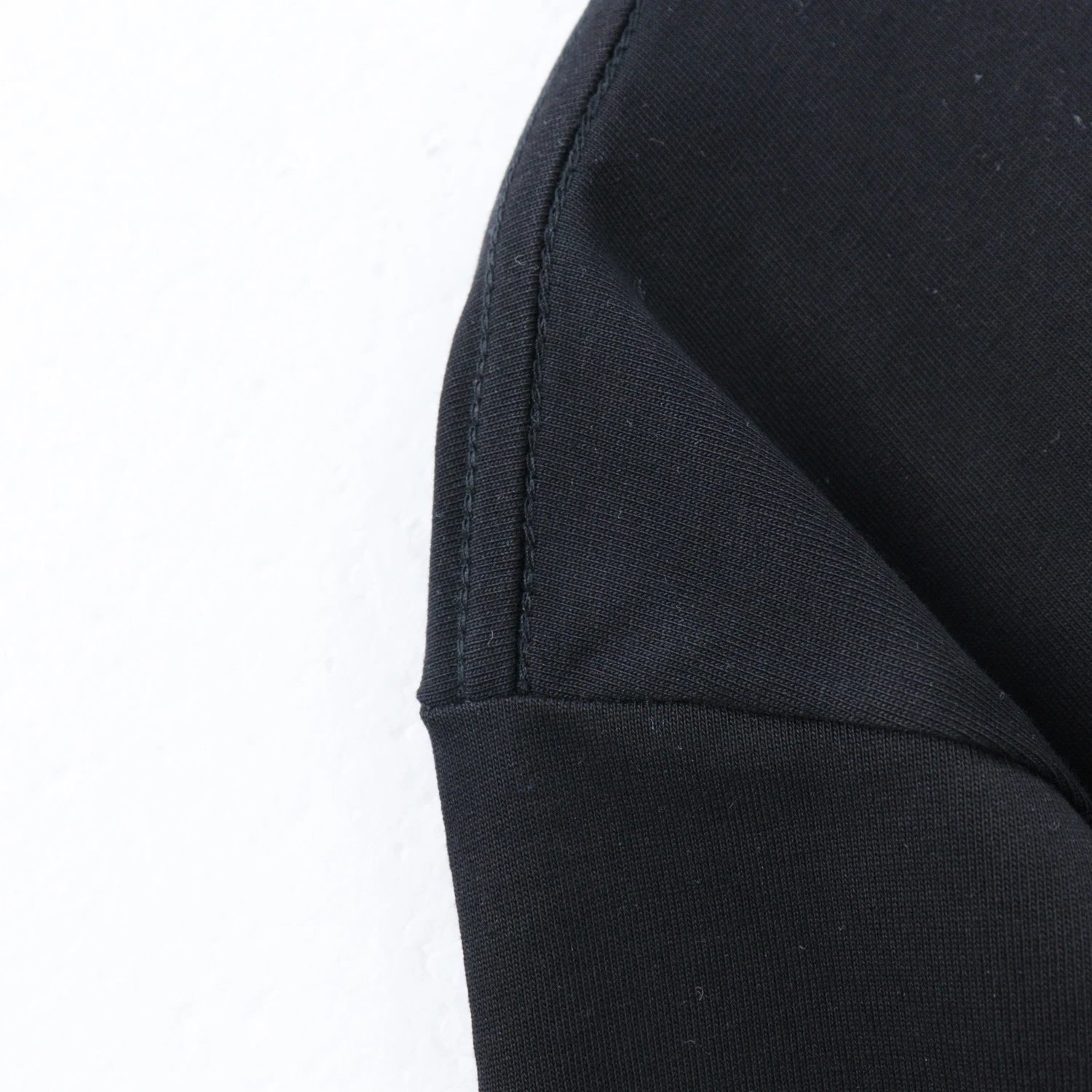 Unisex Streetwear Flame Logo Cotton T-Shirt Black White - Gallery Image 9 - Detailed View