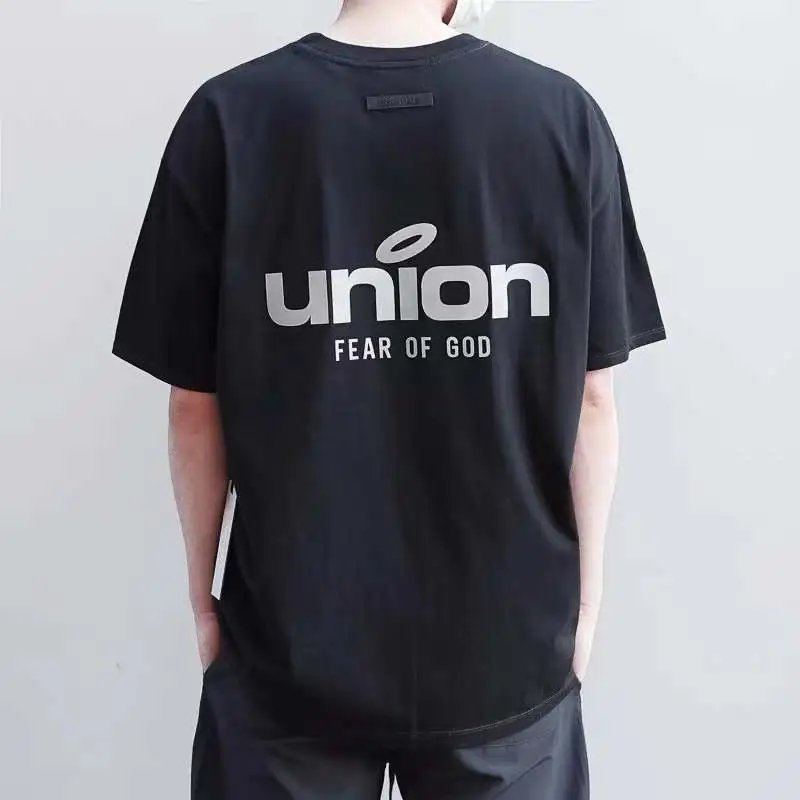 Streetwear Cotton Hip Hop Tee Ivory - Gallery Image 8 - Detailed View