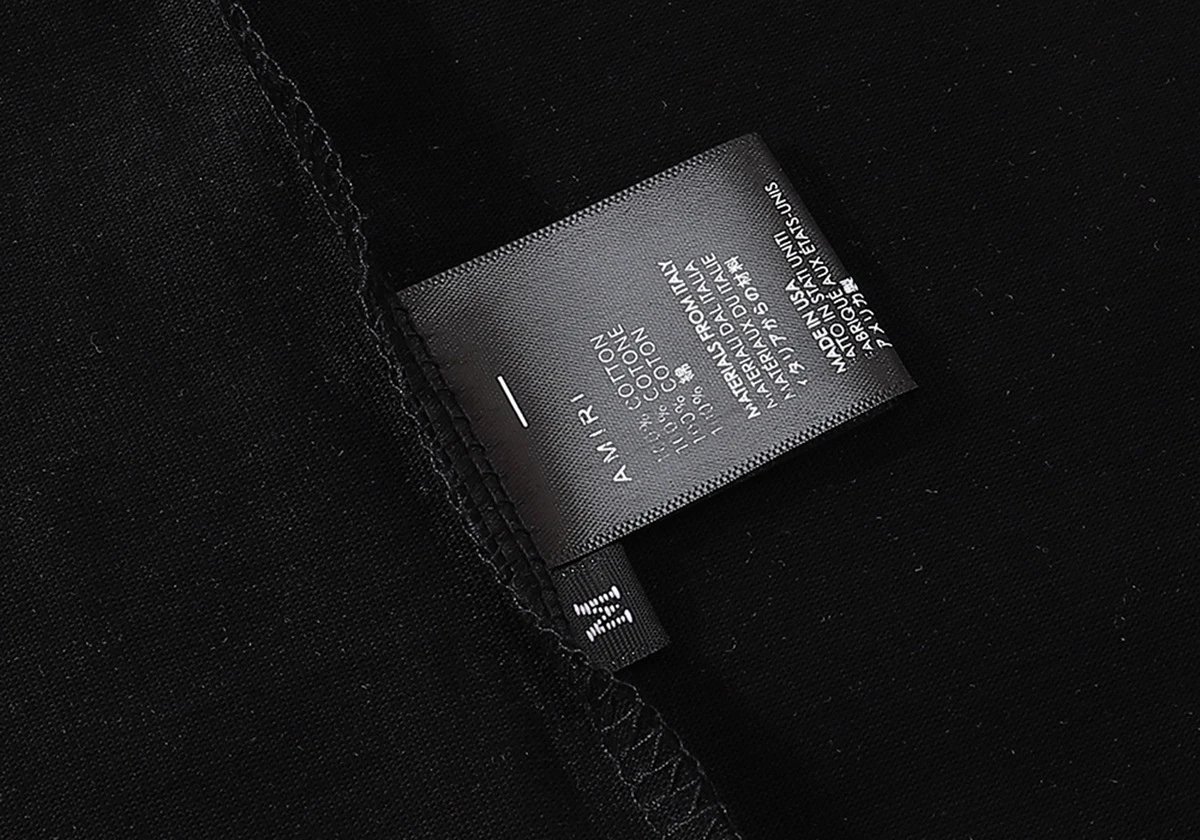 AMIRI Logo Printed T-Shirt Multi - Gallery Image 12 - Detailed View