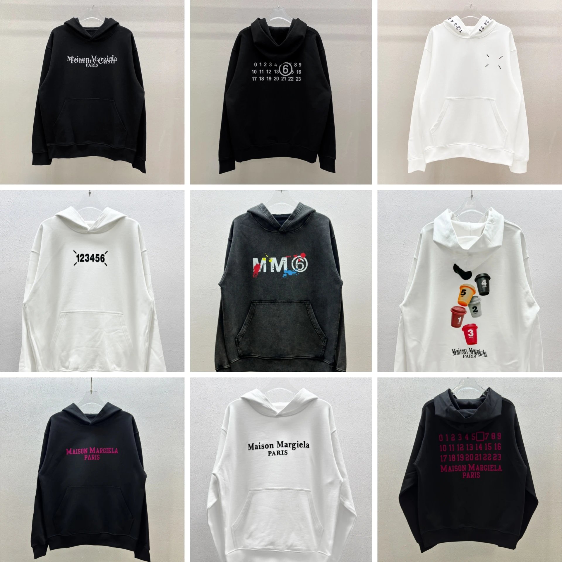 Maison Margiela Hoodie White - Gallery Image 2 - Detailed View