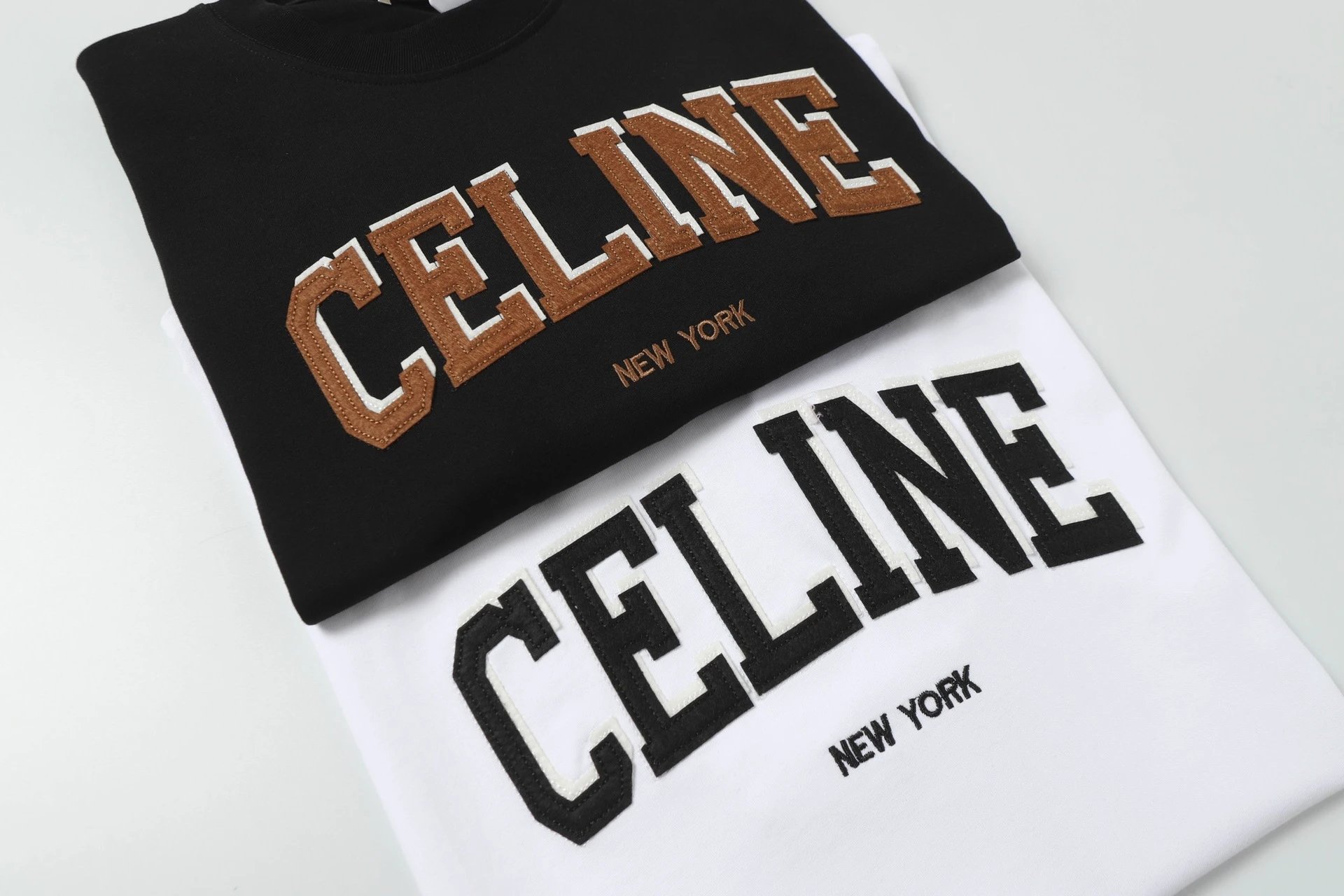 Celine Embroidered T-Shirt Multicolor - Gallery Image 7 - Detailed View