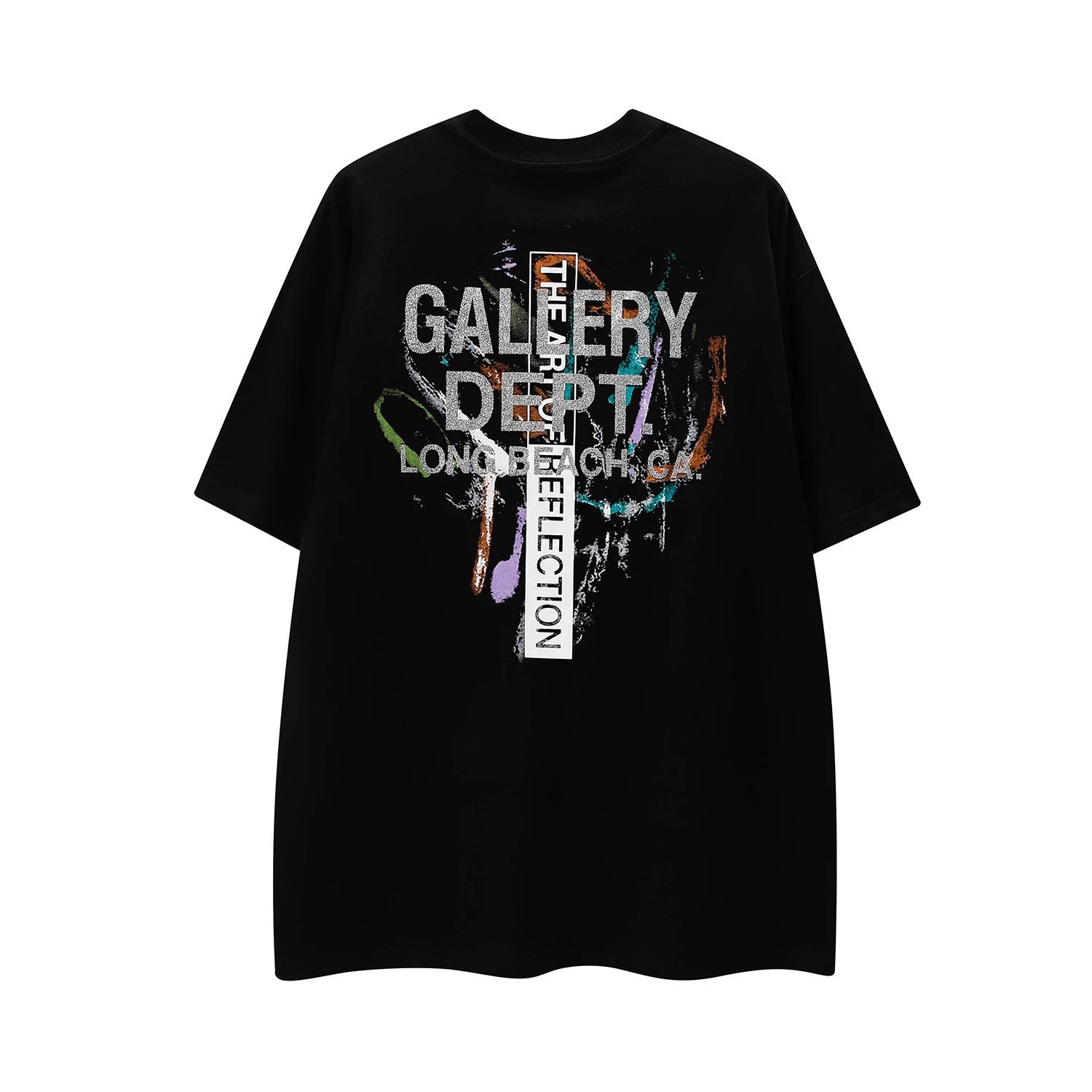 Gallery Dept Paint Splatter Tee Multicolor - Gallery Image 3 - Detailed View