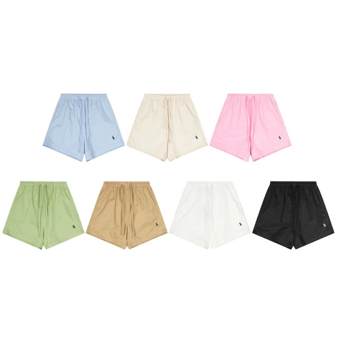 Casual Summer Beach Shorts, Khaki - Gallery Image 1 - Detailed View