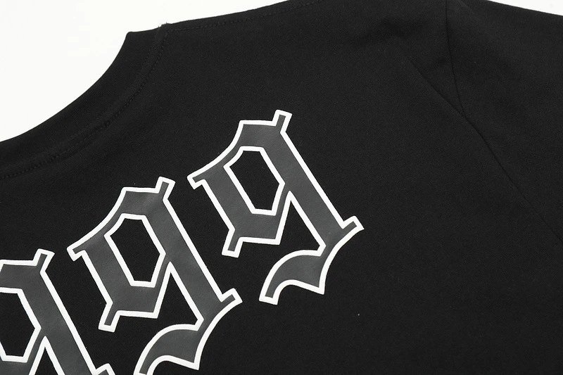 Hip-Hop Graphic Tee Ebony - Gallery Image 10 - Detailed View