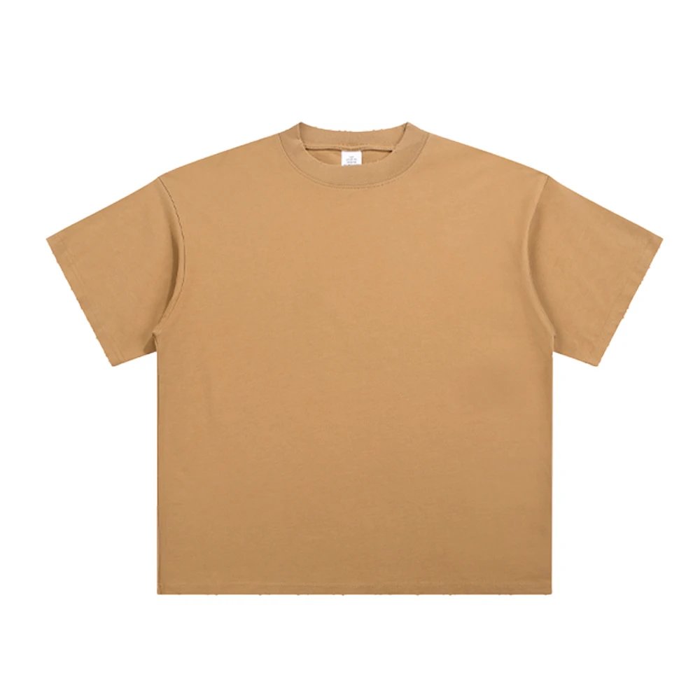 Oversize Cotton Tee, Spring/Summer, Rose Red - Gallery Image 4 - Detailed View