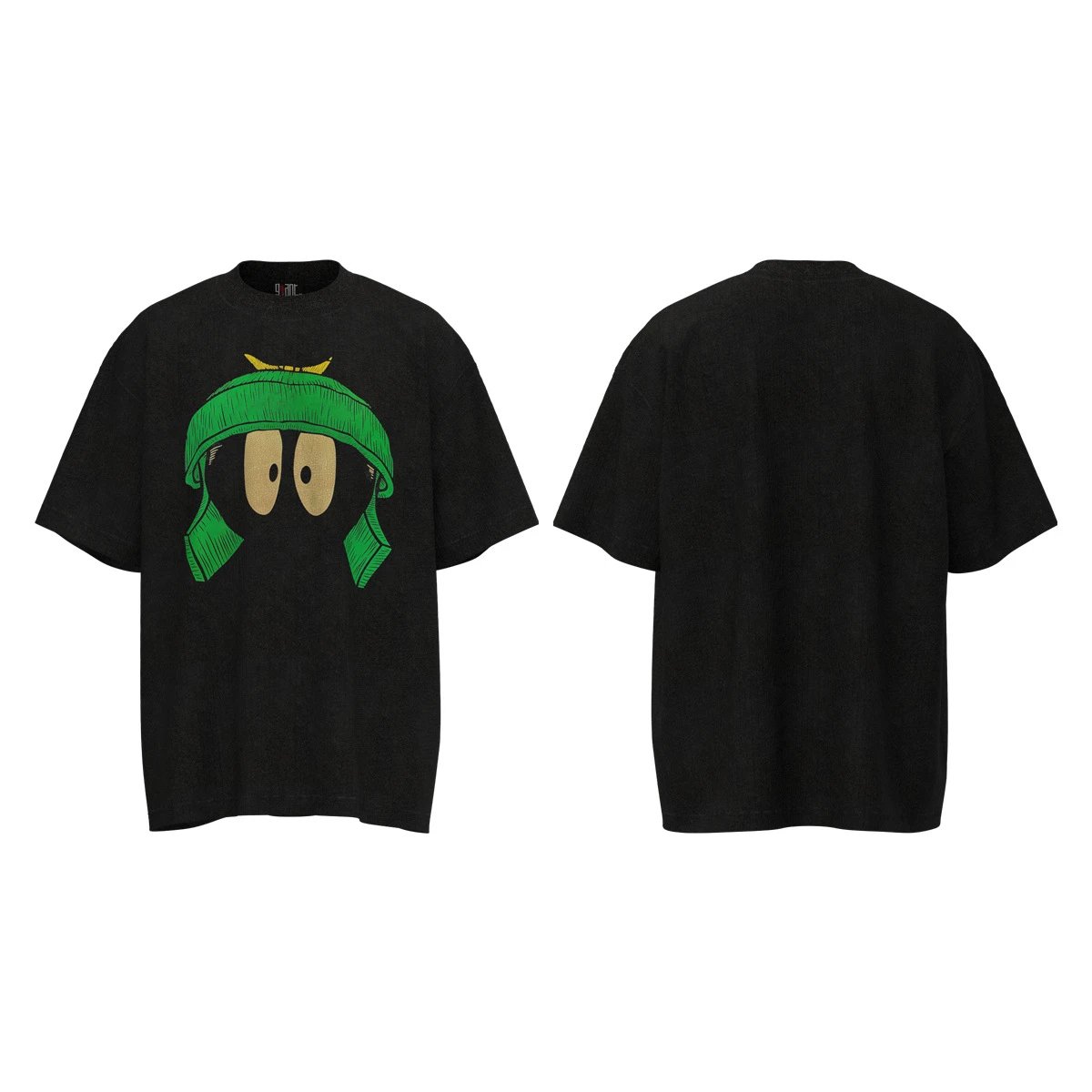 Vintage Cartoon Tee Washed Charcoal - Related Product - Cnfans