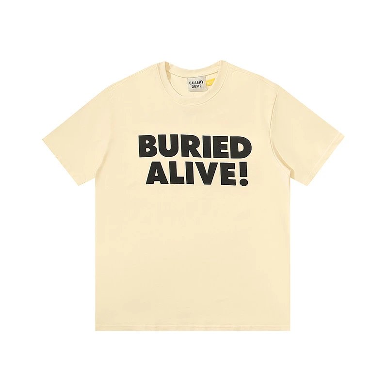 Gallery Dept Tee Yellow - Gallery Image 4 - Detailed View